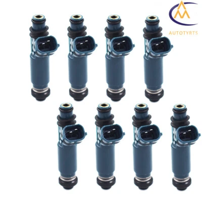 8 piezas inyectores de combustible para 1999-2004/2005 Lexus LX470 Toyota Land Cruiser 4,7 L V8 Foto 1 de 4