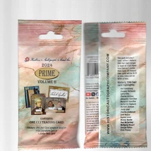 2024 HISTORIC AUTOGRAPHS PRIME BREAKERS BACK SEALED PACK 1 HIT - Picture 1 of 1