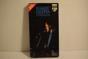 Harry Chapin, The final concert, CBS Fox Video Music, Music video, VHS tape - Imagen 1 de 3