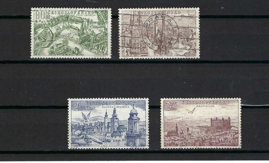 'CESKY KRUMLOV.- OLOMOUC.- BANSKA BYSTRICA.- BRATISLAVA.-  CZECHOSLOVAKIA.- - Image 1 of 1