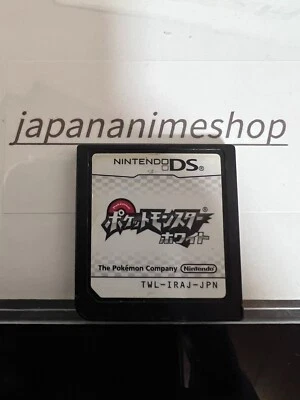 Authentic Japan Nintendo DS Pokemon White Japanese Games Pocket Monster Game - Image 1 of 3