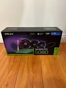 PNY GeForce RTX 5080 EPIC-X ARGB OC Triple Fan Video Display Card New in Box - Picture 1 of 2
