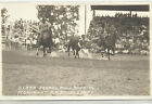 Rppc   Rodeo   Slats Jacobs   Bulldogging   Doubleday Photo   C  1930