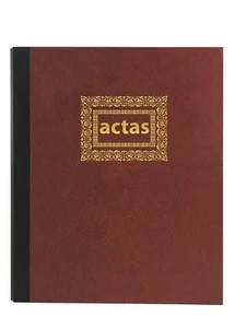 Libro de Actas de Hojas Móviles - Color Burdeos (Modelo 5) - Imagen 1 de 2