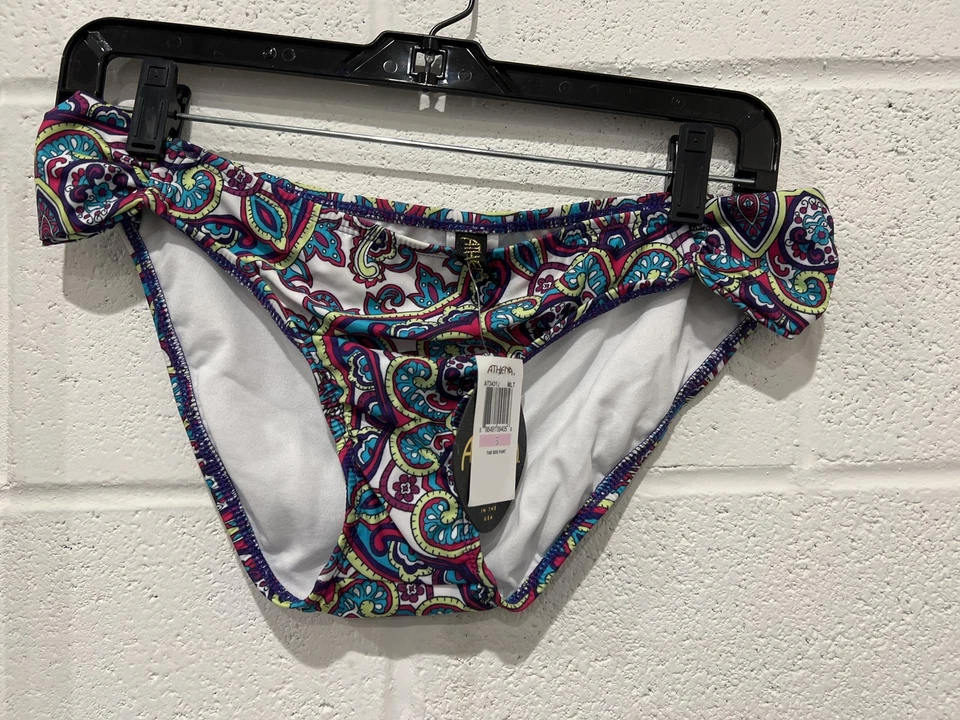 Calças de banho femininas Athena, coloridas tamanho 6 - Imagem 1 de 4