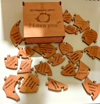 Valentine’s Day gift for couples ,  puzzle game for couples romantic gifts lover - Image 1 of 4