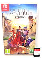 Nintendo SWITCH The Quest for Excalibur Puy Du Fou KING ARTHUR Cartridge Version