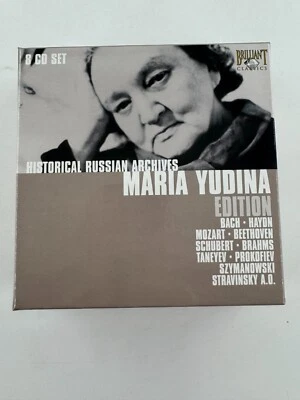 MARIA YUDINA Historical Russian Archives Brilliant Classics 8 CD Box Like New - Image 1 of 4