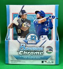 2021 Bowman Chrome Baseball Hobby Box Factory Sealed Master Boxes 2 Autographs!!
