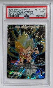 PSA 9 Dragon Ball Super Ghost Rampage SS Gotenks BT5-040 SPR - Imagen 1 de 1