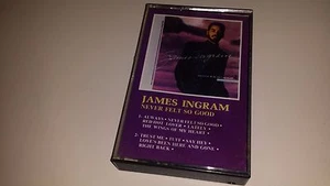 JAMES INGRAM - NEVER FELT SO GOOD - WB 25424 - CASSETTE ISTANBUL IMPORT - Imagen 1 de 5