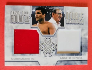 MUHAMMAD ALI TRAINING WORN BOXERSHORTS RELIC CARD #d1/30 ANGELO DUNDEE JACKET - Bild 1 von 2