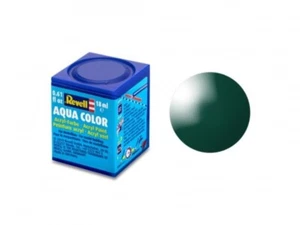 Greenhills Revell Aqua Colour Acrylic Paint Sea / Mossy Green Gloss 18ML 36162 - - Picture 1 of 1