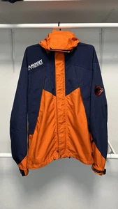 Mammut Extreme Vintage Men's Orange & Blue Nylon Gore-Tex Jacket Size L - Picture 1 of 24