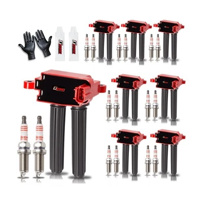 Paquete mejorado de 8 bobinas de encendido y 16 bujías de iridio para 5,7 L V8 HEMI Do... Foto 1 de 4