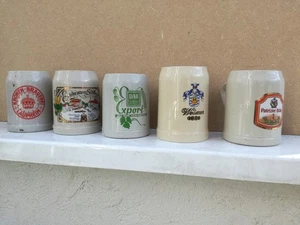 100 Steinbierkrüge von verschiedenen Brauereien 0,5l - Bild 1 von 2