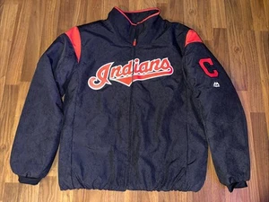 Cleveland Indians. Majestic. Jacket. Men. Size. L - Picture 1 of 7