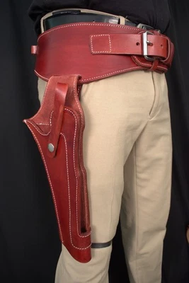 LEATHER HOLSTER FOR SCOPED BLACKHAWK / 7.5 inch barrel super blackhawk - Image 1 of 4