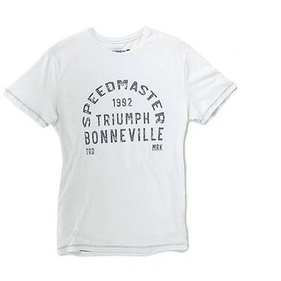 Camiseta Original Triumph Alonso Speed MTSS18809 Blanca Foto 1 de 3