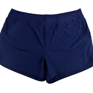 Lands’ End Swim Shorts Bottoms Women's 26W Navy Blue Pocket Lined Pull-On - Picture 1 of 8