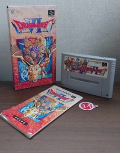 Dragon Quest VI DQ6 Super Nintendo Japan SNES Super Famicom FREE SHIP - Picture 1 of 7