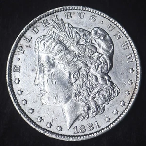 1881-P Morgan Silver Dollar $1 - COINGIANTS - - Picture 1 of 2