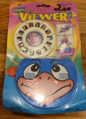 Stereo Viewer 3-D - vintage Viewmaster type product - with 21 color pictures - Image 1 of 2