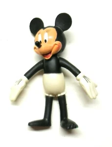 Vintage 3" Mickey Mouse Character Figurine Full Motion Figure - Picture 1 of 5