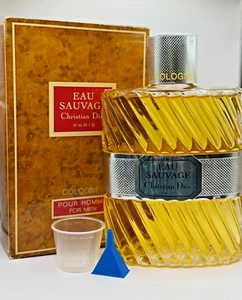 EAU SAUVAGE BY CHRISTIAN DIOR 448ML VINTAGE COLOGNE SPLASH (NEW WITH BOX) - Picture 1 of 5