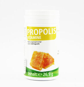 (332,71 EUR/kg) Propolis Kapseln mit Vitamin C (60Stk.)