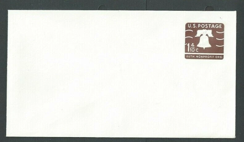 U 548 1.4c Brown Non-Profit Size 12 Mint Entire - Image 1 of 1