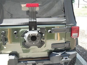 Rugged Ridge 11503.89 CB Antenna Mounting Bracket Fits 07-18 Wrangler (JK) - Foto 1 di 3