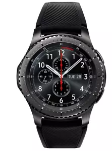 Samsung Gear S3 Frontier SM-R760 Watch Black 46mm Galaxy Smartwatch C-Grade - Picture 1 of 6