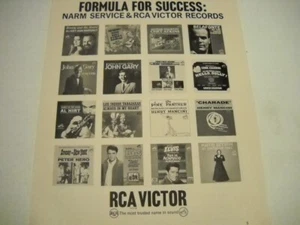 RCA 1964 Promo Ad CHET ATKINS Al Hirt Ann-Margret ELVIS PRESLEY Peter Nero more - Picture 1 of 1