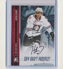 2014 ITG In The Game Draft Prospects AUTO Haydn Fleury Rebels White