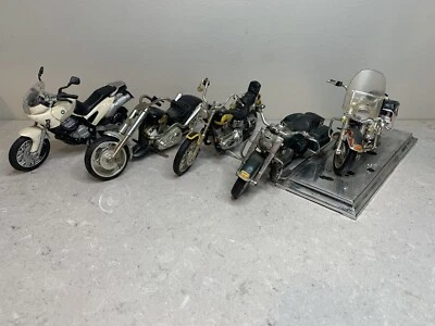 Maisto Harley Davidson Modelo Motocicletas BMW Lote de 5 Foto 1 de 4