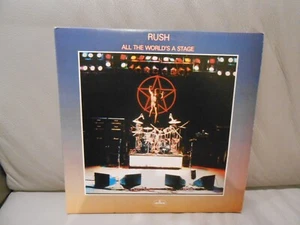 RUSH - ALL THE WORLD`S A STAGE - UK - 1st PRESS - MINT PLAY - COMPLETE - Picture 1 of 10