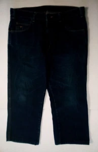R.M. Williams TJ793, Men's Blue Cotton Denim Jeans; Size 37R, Hemmed (short) - Picture 1 of 9