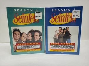 Seinfeld Season 3-4 Complete Comedy TV Series Box Set DVD Sony Pictures 2004 New - Imagen 1 de 8