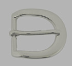 Pin Belt Buckles for Men's Fits 1.0″ inch 25mm Watch Belt Silver Metal New Steel
