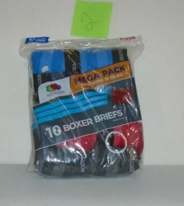 Fruit of the Loom Boys 10 pack Boxer Briefs  Tag Free Brand New sz m 10/12 - Picture 1 of 2