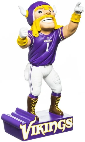 NFL Minnesota Vikings Mascot Garden Statue Figure Football Cover