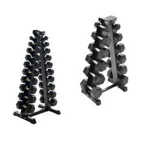 Hex Dumbbells Weights Set 1-30kg Pairs with Rack Options Equipped Gym ® - Picture 1 of 5