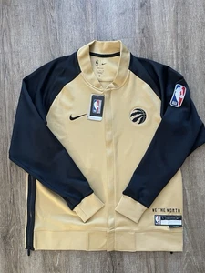 Nike Courtside City Edition Warm Up Jacket Toronto Raptors Med Gold FB6717-745 - Bild 1 von 6
