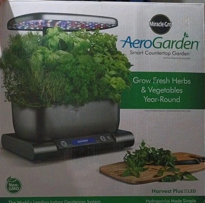 Miracle-Gro AeroGarden Harvest Plus encimera inteligente jardín 100643 ¡NUEVO! Foto 1 de 4