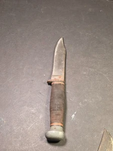 Coltello Utility Marina Militare USN Mark 1 epoca seconda guerra mondiale vintage - condizioni autentiche "come da ritrovamento"! - Foto 1 di 6