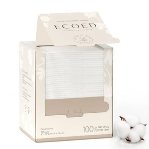 Disposable Clean Towels,100 % Soft Cotton , - Picture 1 of 18