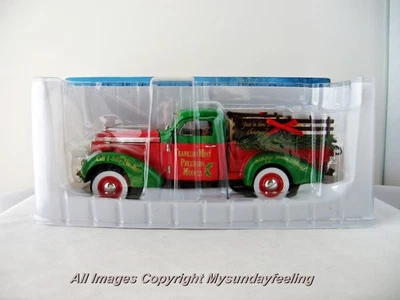 1937 STUDEBAKER 2013 ANNUAL CHRISTMAS TRUCK LTD. ED - FRANKLIN MINT - SCALE 1:24 - Immagine 1 di 4