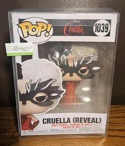 Funko Pop Disney Villains Cruella (Revelar) #1039 Con Protector - Imagen 1 de 7