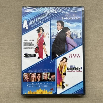 Miss Congeniality / 2 Armed / Divine Secrets / Two Weeks Notice (DVD NEW 4-Film) - Image 1 of 4